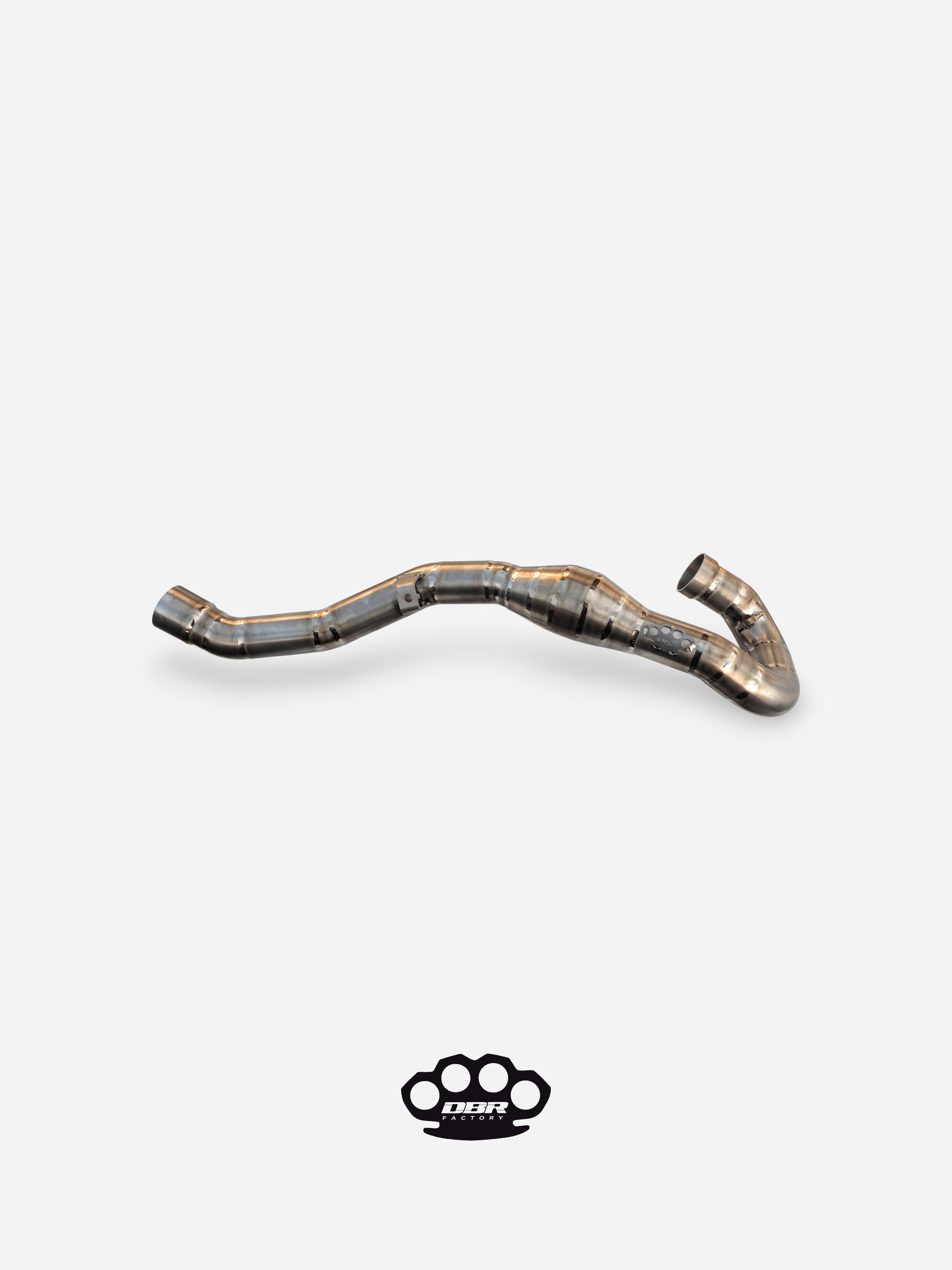 DBR 4T Titanium Auspuffkrümmer - KTM 450-530 (2008-2016), Husqvarna 450 FE/FC (2014-2016), Husaberg 450 FE/FC (2009-2014)