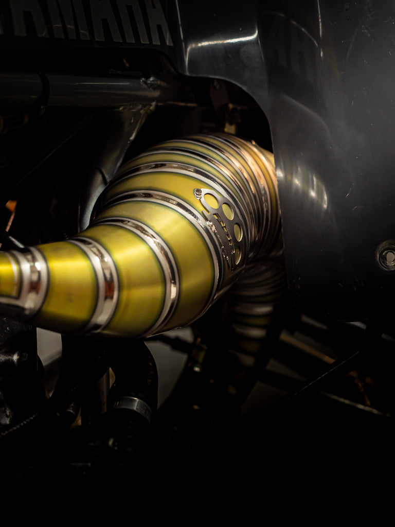 DBR Titan Komplettauspuff - Yamaha Banshee 350 1988-2009 | 350cc-470cc