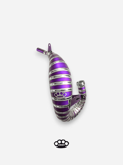 Scarico DBR Off-Road 125/150cc Titanium Alto - Pancia