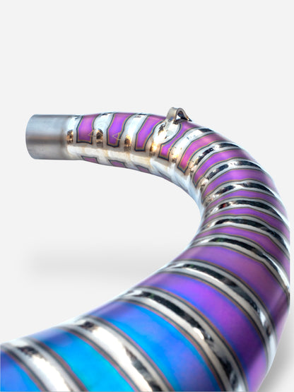 Auspuff DBR 50/100cc Superfast Bassa Titanium