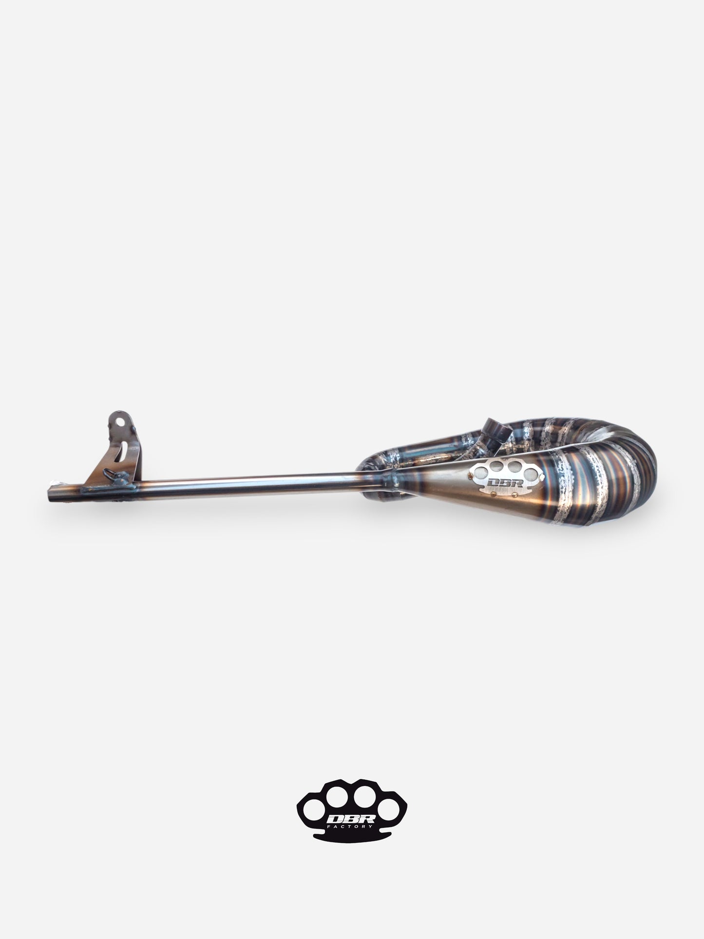 Auspuff DBR Classic Moped – Integrierter Schalldämpfer