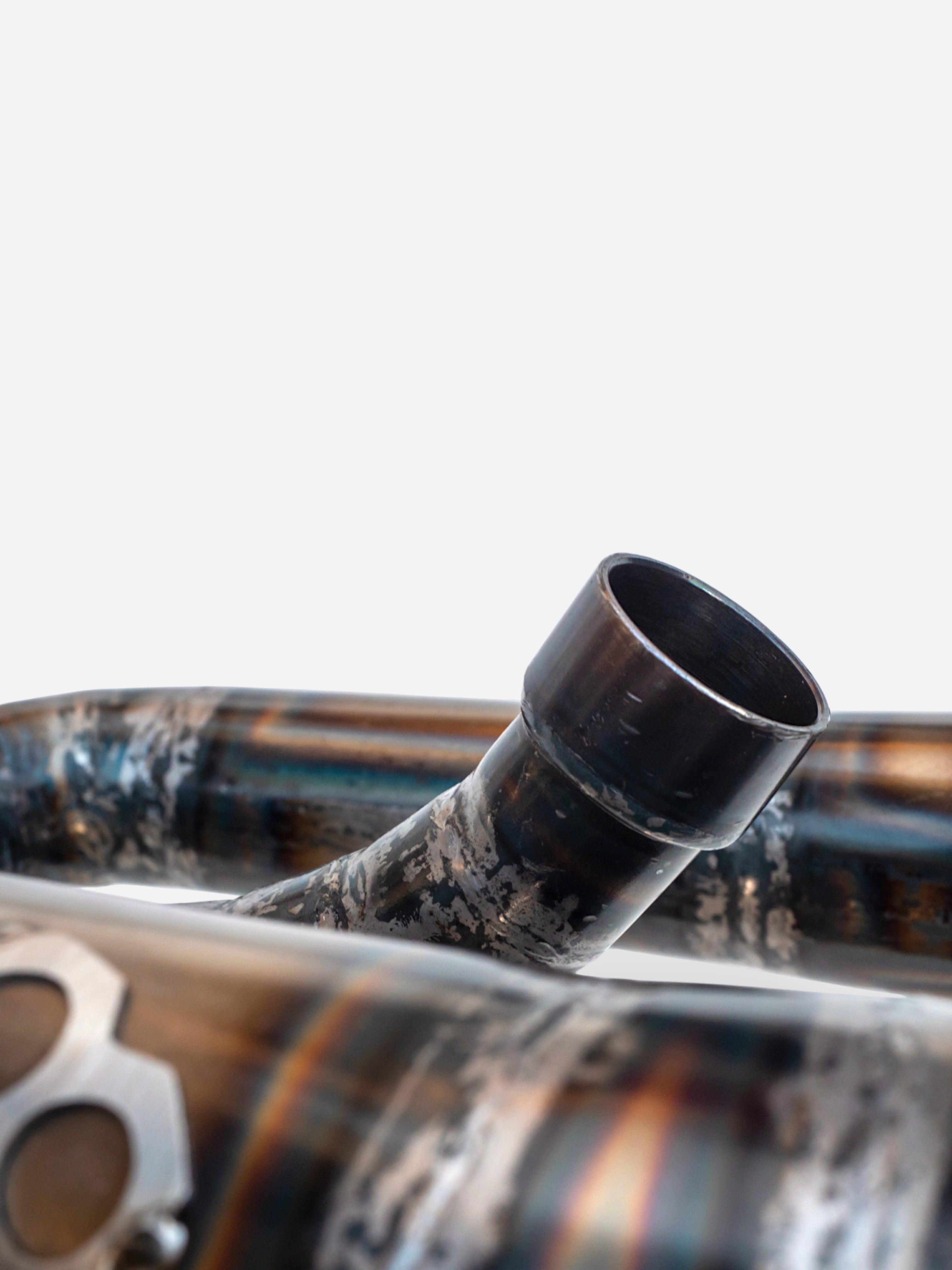 DBR Classic Moped Auspuff – Integrierter Schalldämpfer