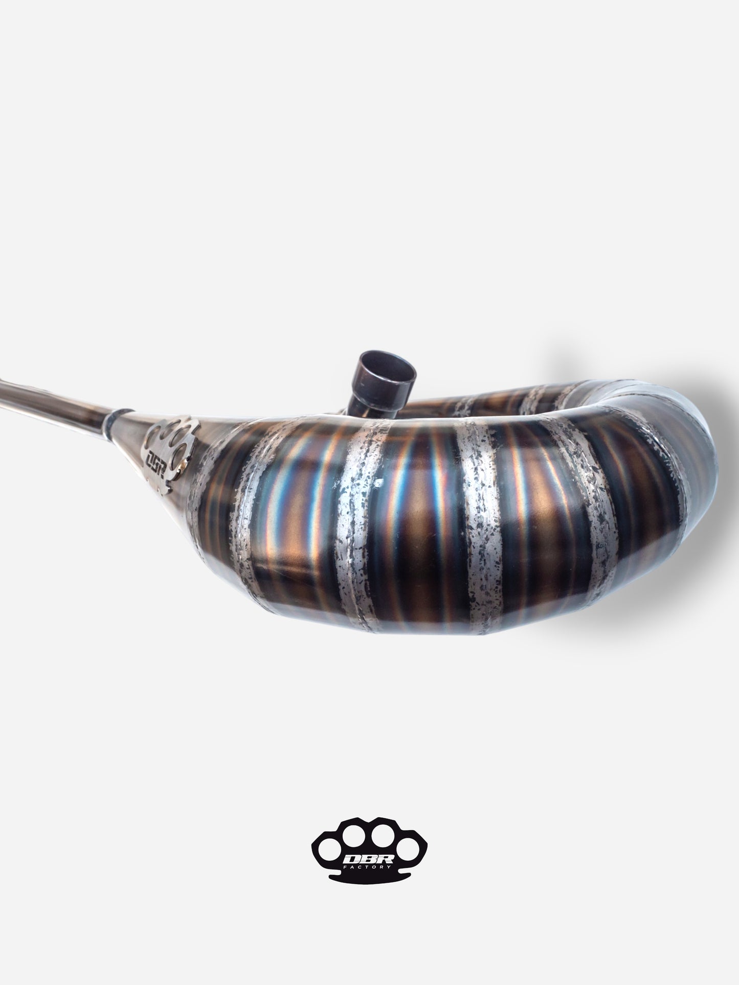 Auspuff DBR Classic Moped – Integrierter Schalldämpfer