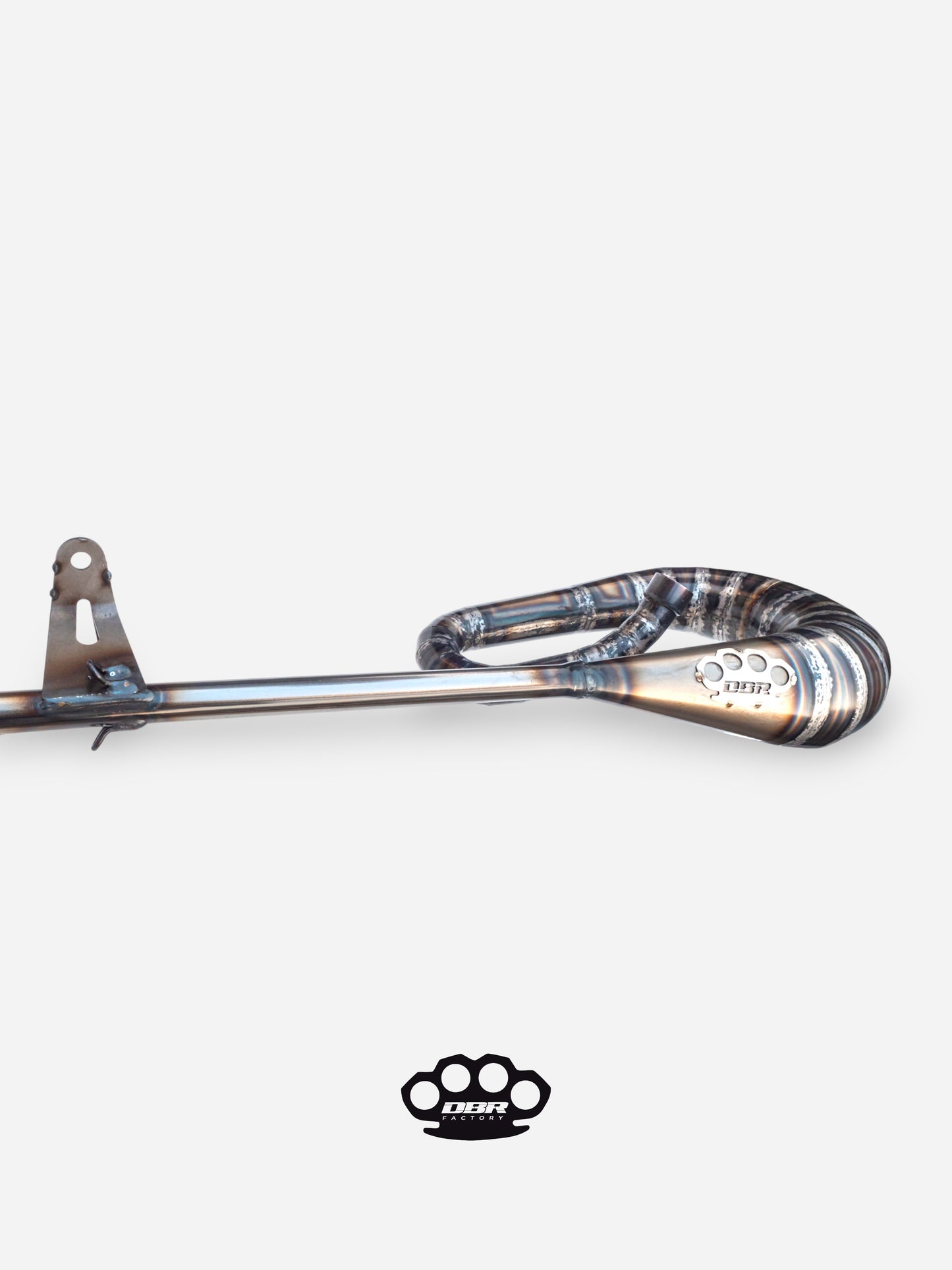 Auspuff DBR Classic Moped – Integrierter Schalldämpfer