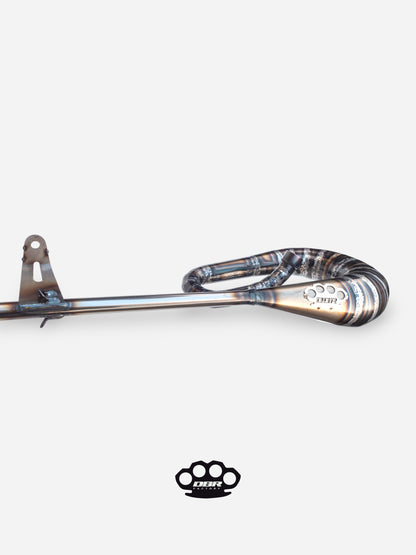 Auspuff DBR Classic Moped – Integrierter Schalldämpfer