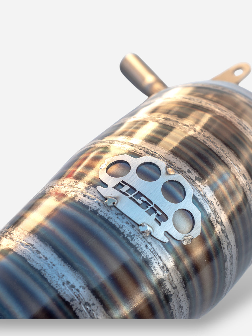 DBR Off-Road Auspuff 125/150cc Hoch - Bauch