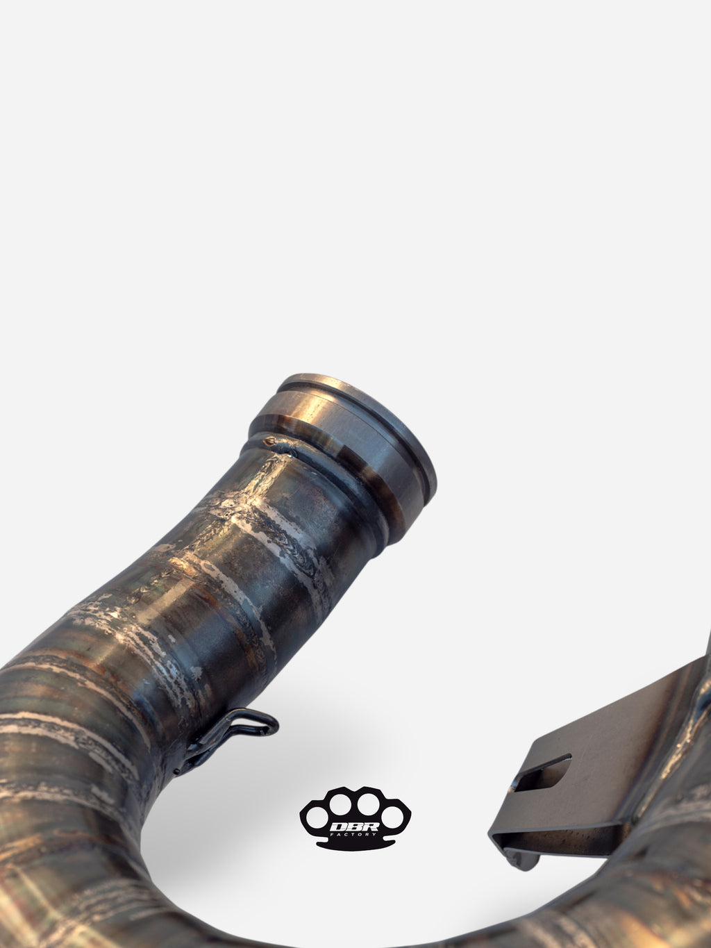 DBR Off-Road Auspuff 125/150cc Hoch - Bauch