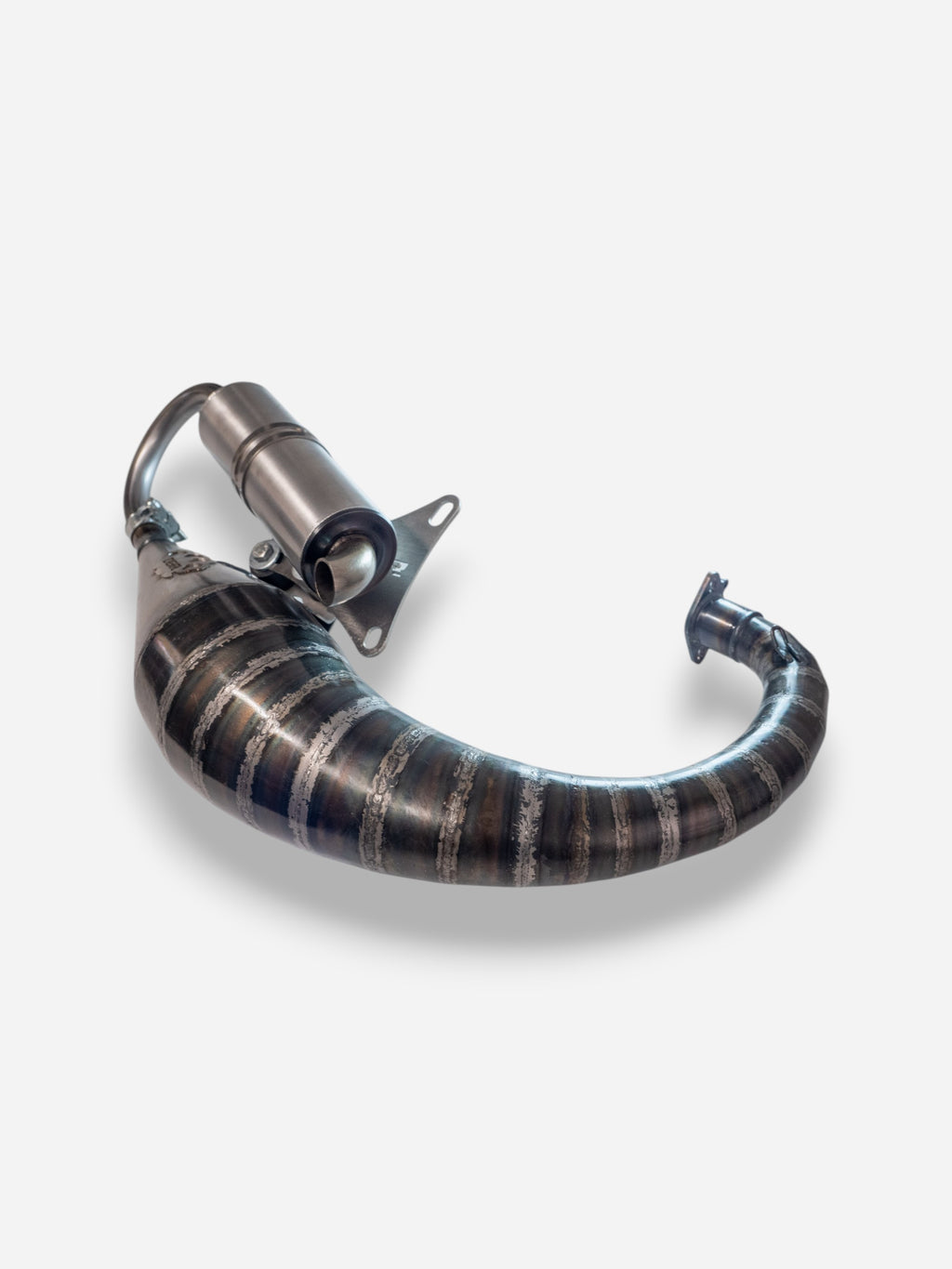 Marmitta DBR Minarelli Verticale Trofeo - MBK Booster Spirit, Next Generation e Stunt - Yamaha Zuma e Slider - DBR Factory