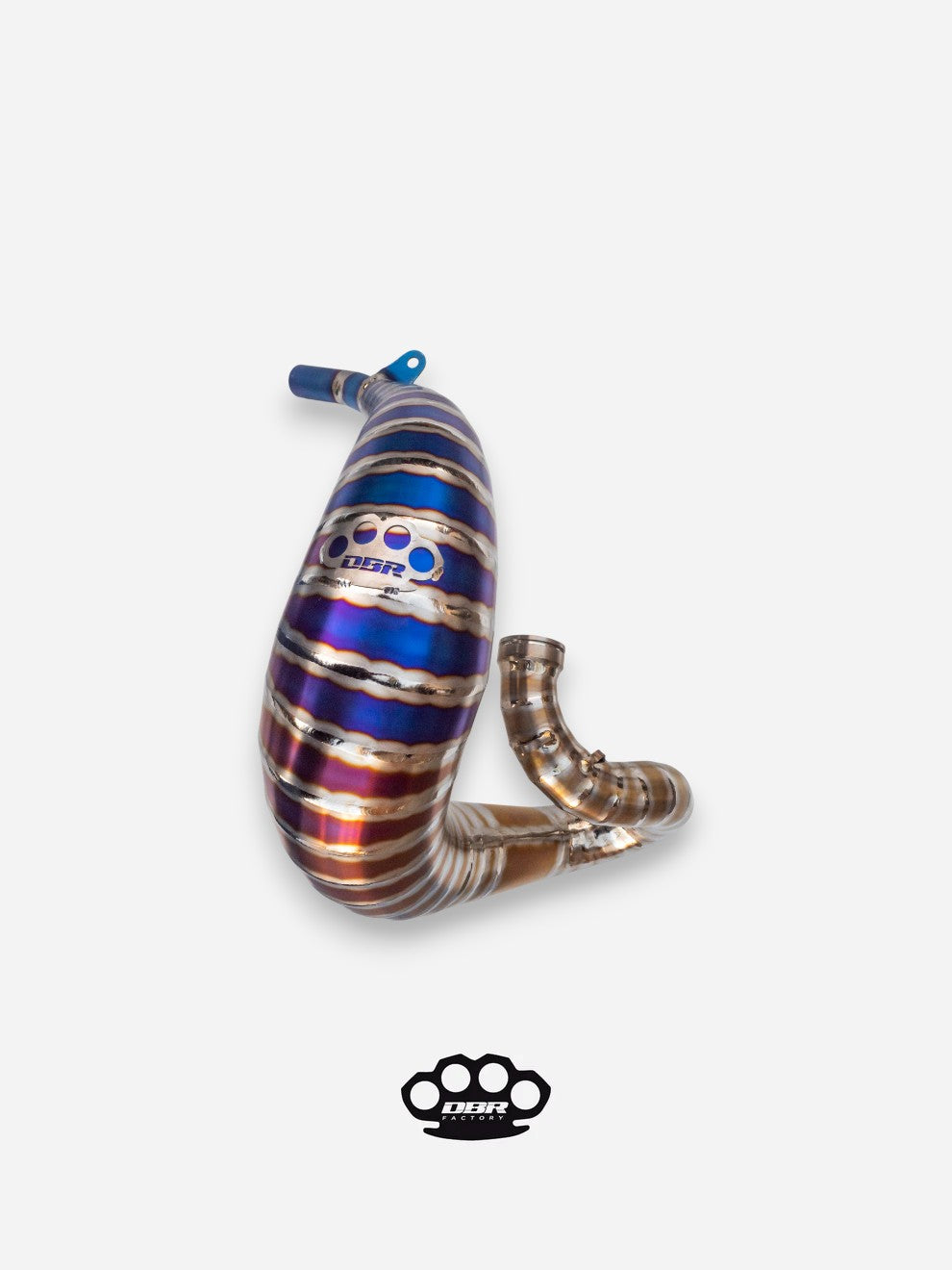 Scarico DBR 50/100cc Superfast Bassa Titanium - DBR Factory