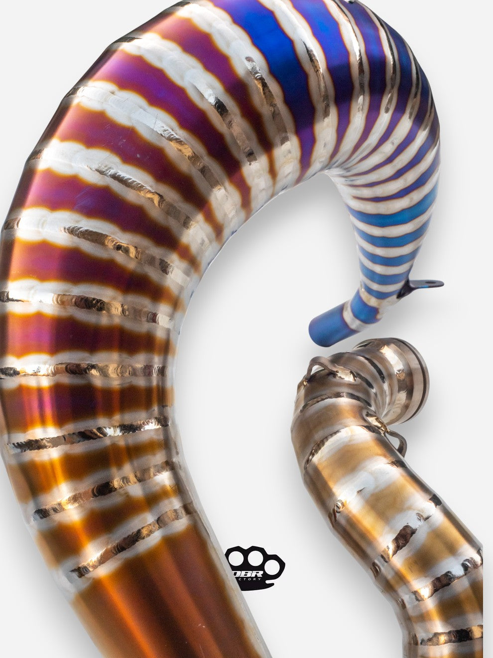 Scarico DBR 50/100cc Superfast Bassa Titanium - DBR Factory