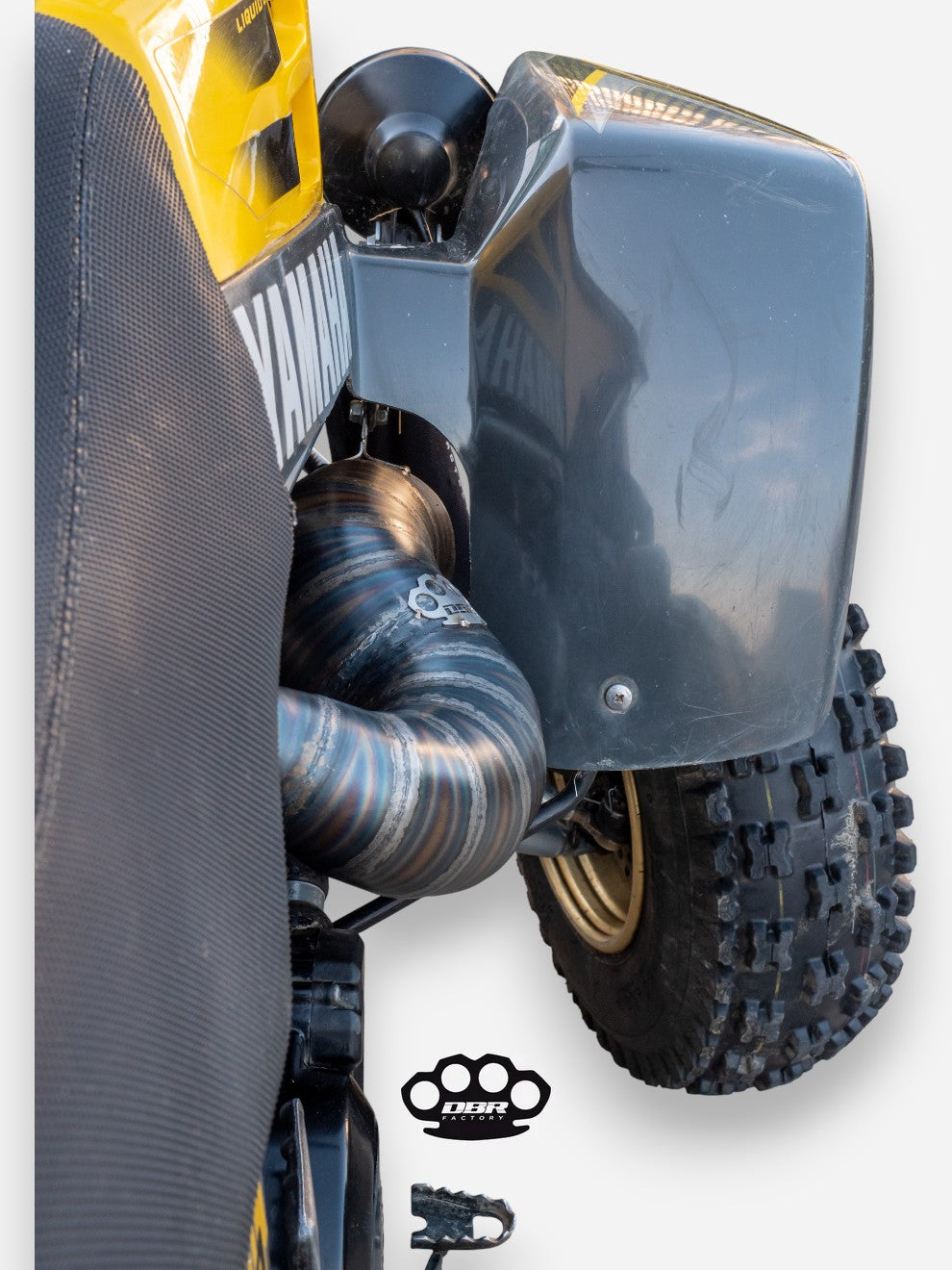 Complete Exhaust DBR for YAMAHA BANSHEE 350CC ATV 1988–2009