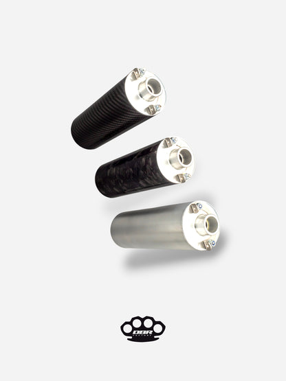 DBR Universal Silencer Moped 150mm and 190mm - Diameter 19mm and 20mm