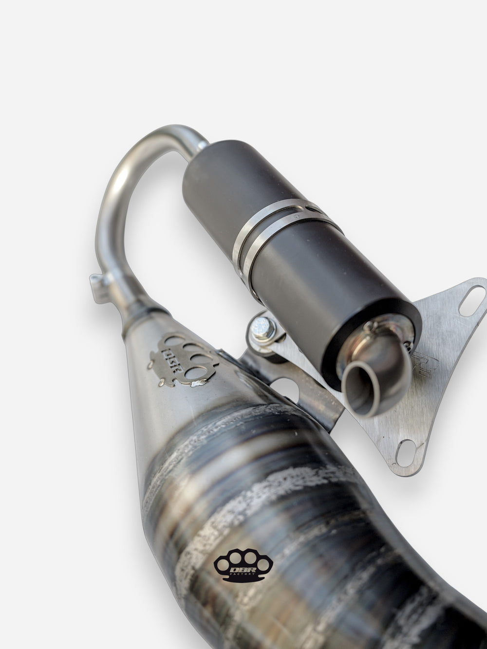 DBR Vespa Minarelli Vertikal Trofeo Auspuff - MBK Booster Spirit, Next Generation und Stunt - Yamaha Zuma und Slider